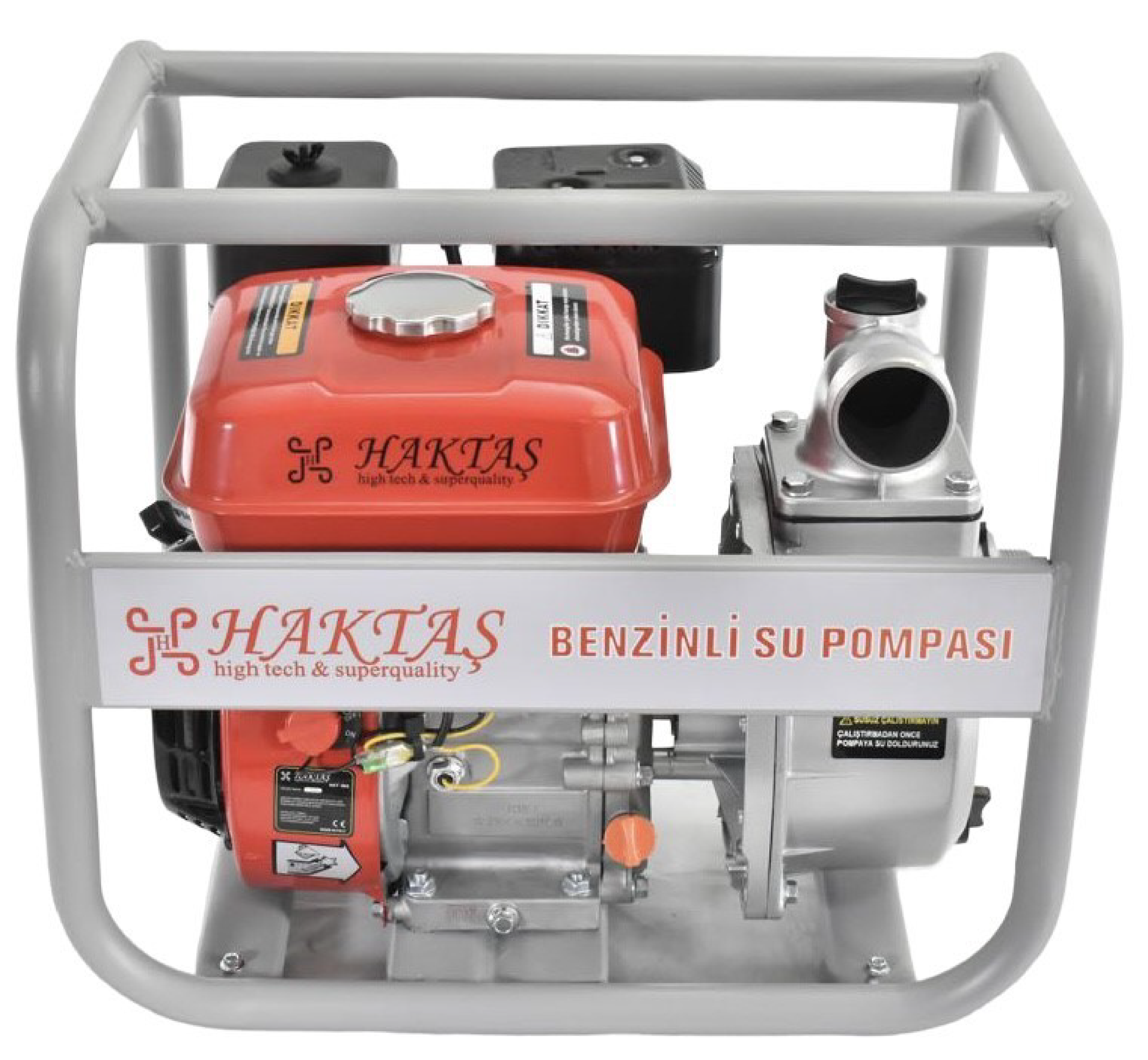 HKT803 3 İnç Yüksek Debili Benzinli Su Motoru | 32 Metre Basma