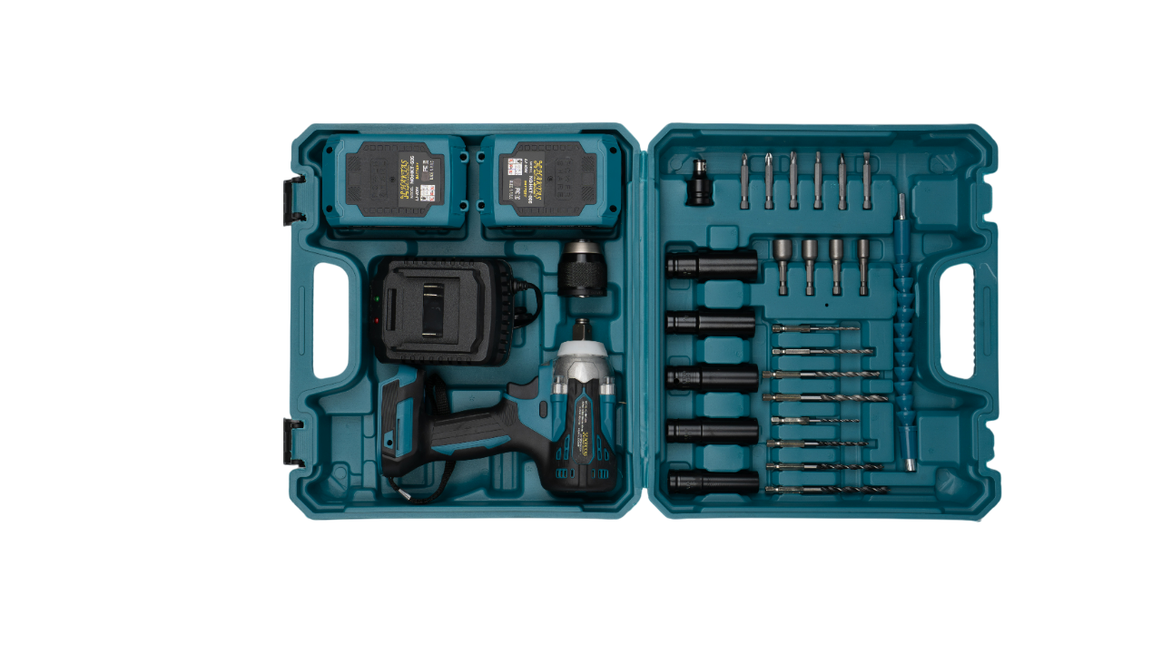 HKT-505 Kömürsüz Akülü Darbeli Somun Sıkma | 350 NM Dev Tork