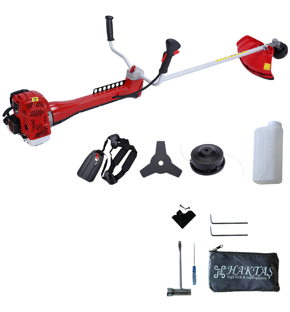 TMBC620-6 62cc Yüksek Güçlü Benzinli Tırpan | 2100W ve 28mm Kalın Şaft