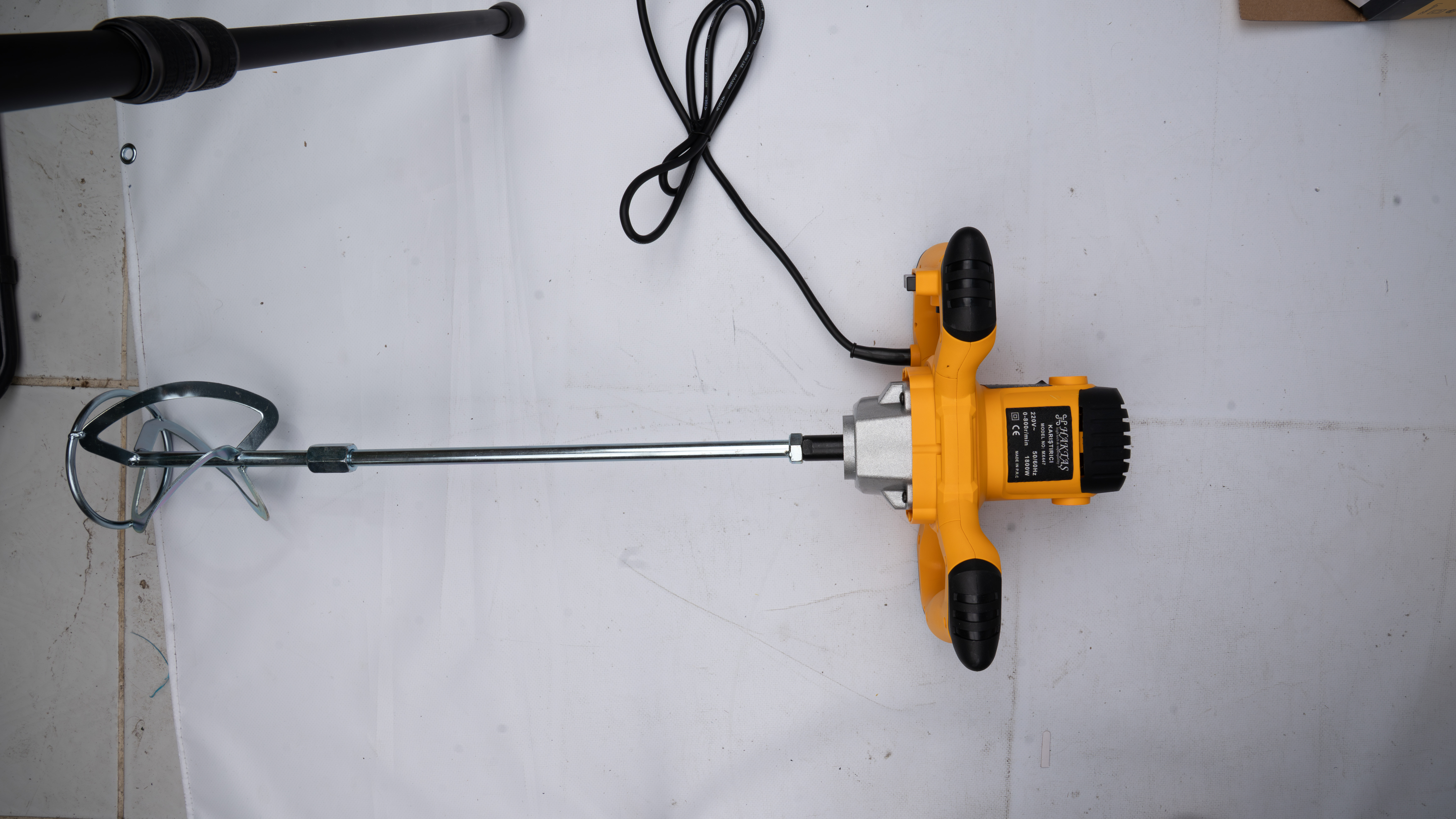 MX447 1300W Elektrikli Boya ve Harç Karıştırıcı